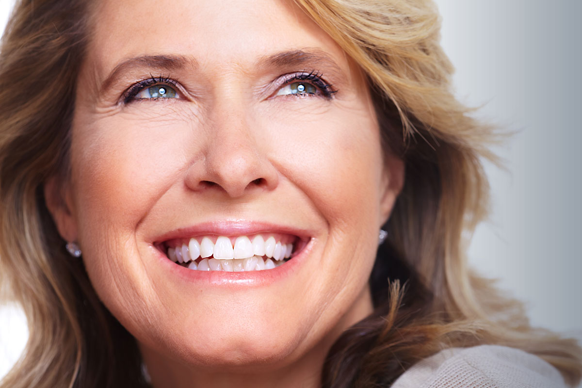 dental implants patient smiling Chicago IL